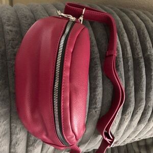 Elegant Pink Crossbody Bag